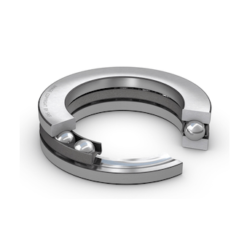 SKF Þrýstikúlulegur með áslægri rauf