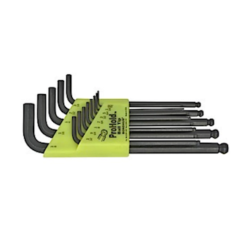 Sexkantasett, tommur, ProHold, 10 stk