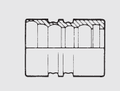Hulsur fyrir Powertrak slöngur 4SH