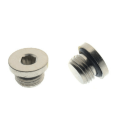 Tappar innansexkant með O-hring