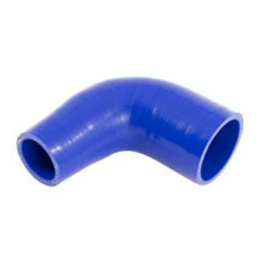 90° sílikonhosur með mis sverum endum