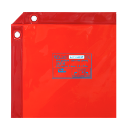 Suðuhlíf, gegnsæ, 1,74 x 1,74 m