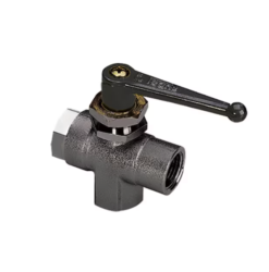 Kúluloki með afloftun 1/4", einvirkur, Legris