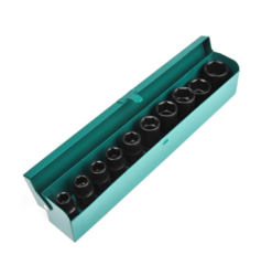 Toppasett 1/2", 10-24mm, högg, 10stk - Kamasa