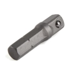 Breytistykki, 1/4" hex í 1/4" squ, Kamasa