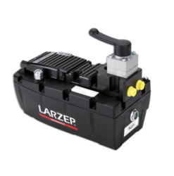 Vökvadæla, loftknúin, tvívirk, 700 bar - Larzep