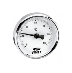 Hitamælir 0-120°C 1/2" BSP