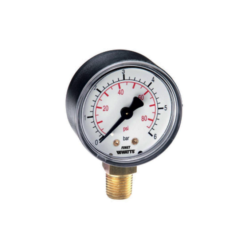 Þrýstimælar, vacum 63mm, plast