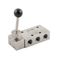 Handstýrðir loftlokar 90°, ryðfríir - Aignep