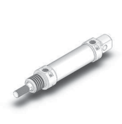 Tvívirkir lofttjakkar með endadempun AirComp