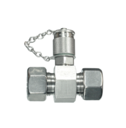 G með mælatengi, ryðfrí