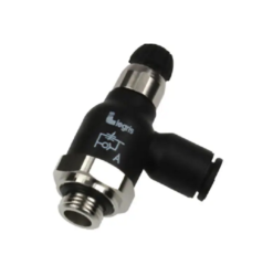 Skrúfaðir tregðulokar 90°, Legris