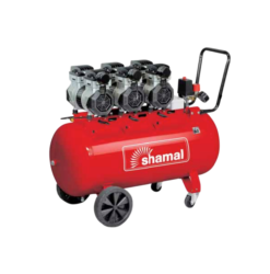 Loftpressa, hljóðlát, Siltek 100 T 315 L/mín, 100L kútur