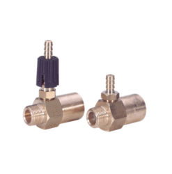 Jector, kopar, 3/8" M/F