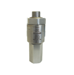 Snúningsliður, ryðfrír, 3/8" M/F